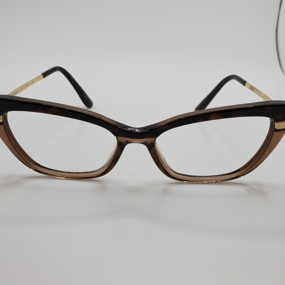 Dolce & Gabbana DG3325 Womens Eyeglasses Frame Brown Transparent 54-17-140 mm